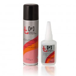 CIANOCRILATO 50gr + ACELERADOR 200ml TF