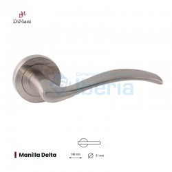 MANILLA DELTA C/R 02 ZAMAK NIQUEL 4152