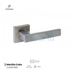 MANILLA 4138 CUBO C/R CDA ALUM NIQ SAT