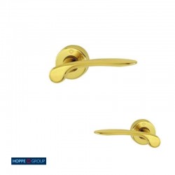 MANILLA ALICANTE C/ROSETA M1635/88K F71 LATON PULIDO HOPPE