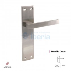 MANILLA JGO 4203 CUBO C/P CUAD ALUMINIO NIQUEL