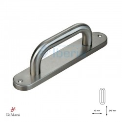 MANILLON 19x200mm C/PL OVAL AC INOX 5045