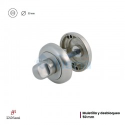MULETILLA + DESBLOQUEO Ø50 NIQUEL S 4073