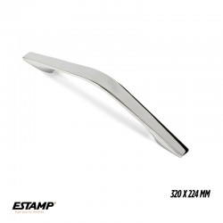 TIRADOR 6811 400 320/224mm CROMO BRILLO