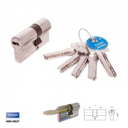 CILINDRO T655 30X40 NIQUEL TESA