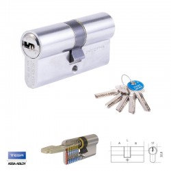 CILINDRO T655 30X30 NIQUEL TESA