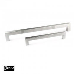 TIRADOR TC-12 CUADRADO 224mm ACERO INOX