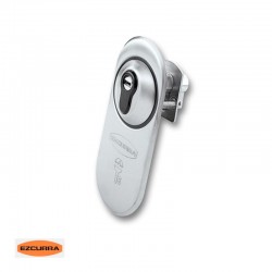 ESCUDO SEGURIDAD 425-P CROMO MATE EZCURRA