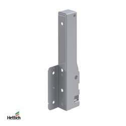 SOPORTE LATERAL 144 GRIS IZDA 9007355 HETTICH