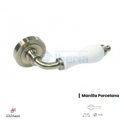 MANILLA JGO C/R PORCELANA BLANCO 4234