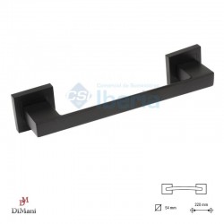 MANILLON CUBO C/R 02 NEGRO 4438 ZAMAK