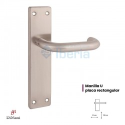 MANILLA JGO 5009 U PLACA 230X50  INOX SK