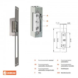 ABREPUERTAS ADF 45 L GRIS