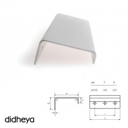 TIRADOR IN-350 INOX 224x192mm 35035 DIDHEYA