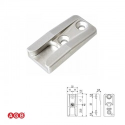 SOPORTE ABATIR A12 EE13 0.5mm A51400CR76 AGB