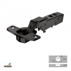 BIS SENSYS TH52 S/ACODA BLACK 9091740 HETTICH