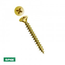 T SPAX POZI C/P 2,0x 10 BICROMATADO