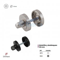 MULETILLA + DESBLOQUEO Ø50 NIQUEL S 4075