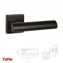 MANIVELA ROSETA Ø 2733S-153 NEGRA TUPAI