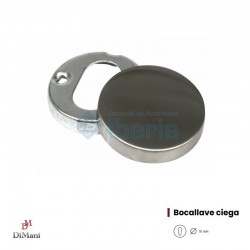 ESCUDO CIEGO BOCALLAVE 5088 REDONDO INOX