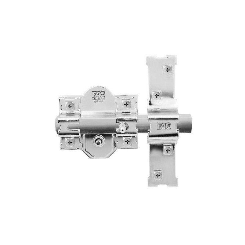 CERROJO 301 R 80mm NIQUEL