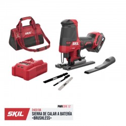 SIERRA CALAR C/BAT 12V 2Ah 2433DA SKIL