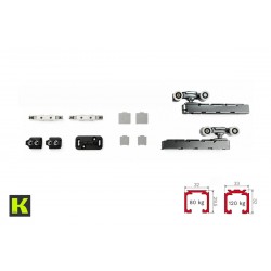 ACCESORIOS 80/120Kg 0600/80 OCULTO KRONA