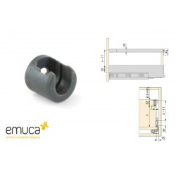SOPORTE FRONTAL BARANDILLA GRIS 3110021