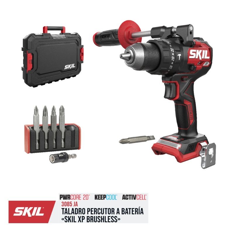 TALADRO PERCUTOR 20V S/BAT 3085JA SKIL