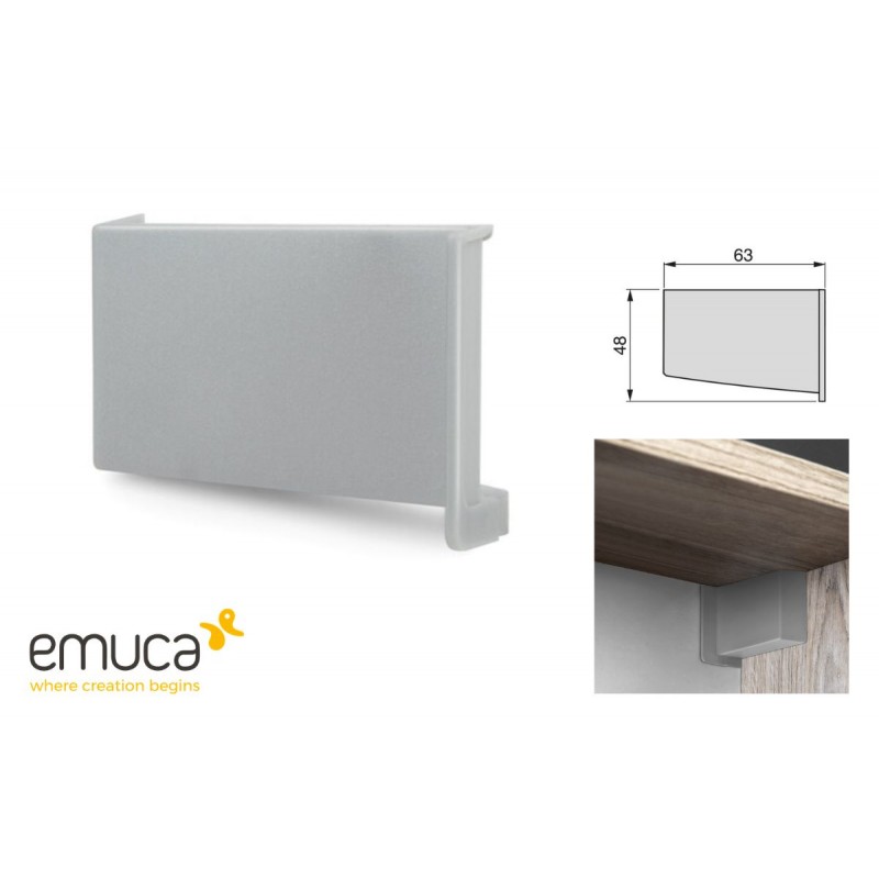 TAPA COLGADOR HOOK GRIS IZDA 8921721
