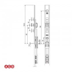 A50193 00 02 TERMINAL VASISTAS 18+18 C/B