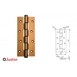 BISAGRA MUELLE 58 SA 180mm 2Uds BRONCE