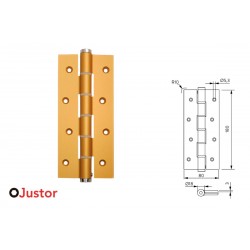 BISAGRA MUELLE SA 180mm 2 Uds ORO JUSTOR