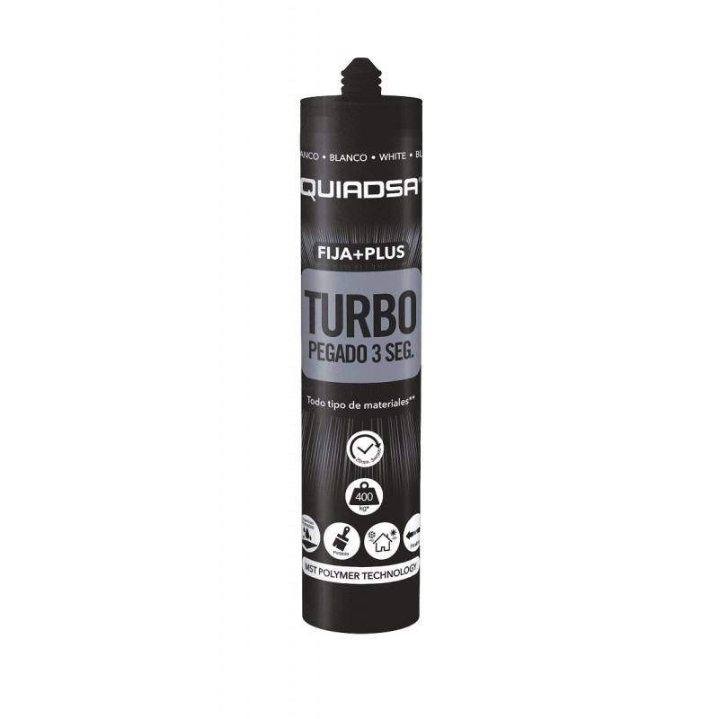 ADHESIVO FIJA PLUS TURBO BLANCO 290 ml