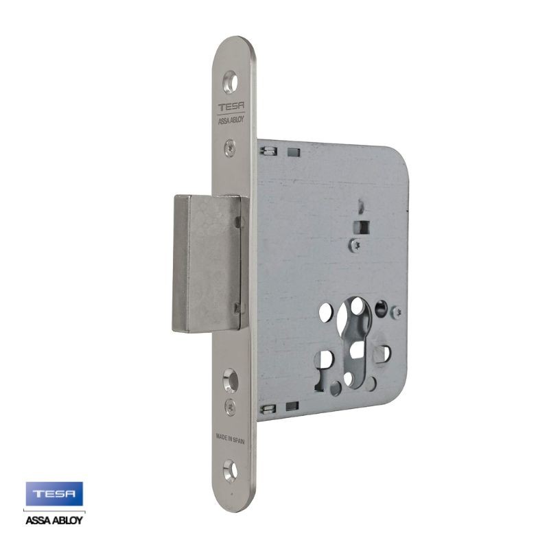 CERRADURA EMBUTIR 4031/50 C/RDO SIN CILINDRO NIQUEL TESA