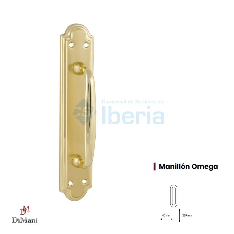MANILLON OMEGA C/P H LATONADO 6053