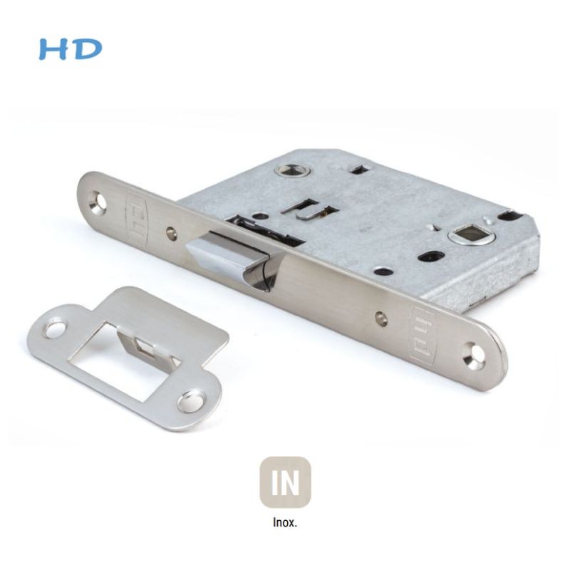PICAPORTE HD 10017 DESCENTRADO 70 INOX