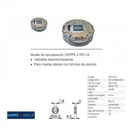 MUELLE RECUPERACION MANILLA Z-RFL18