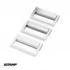 TIRADOR 3281 002 90X64mm BLANCO BRILLO