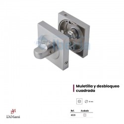 MULETILLA + DESBLOQUEO CUAD CROMO S 4028
