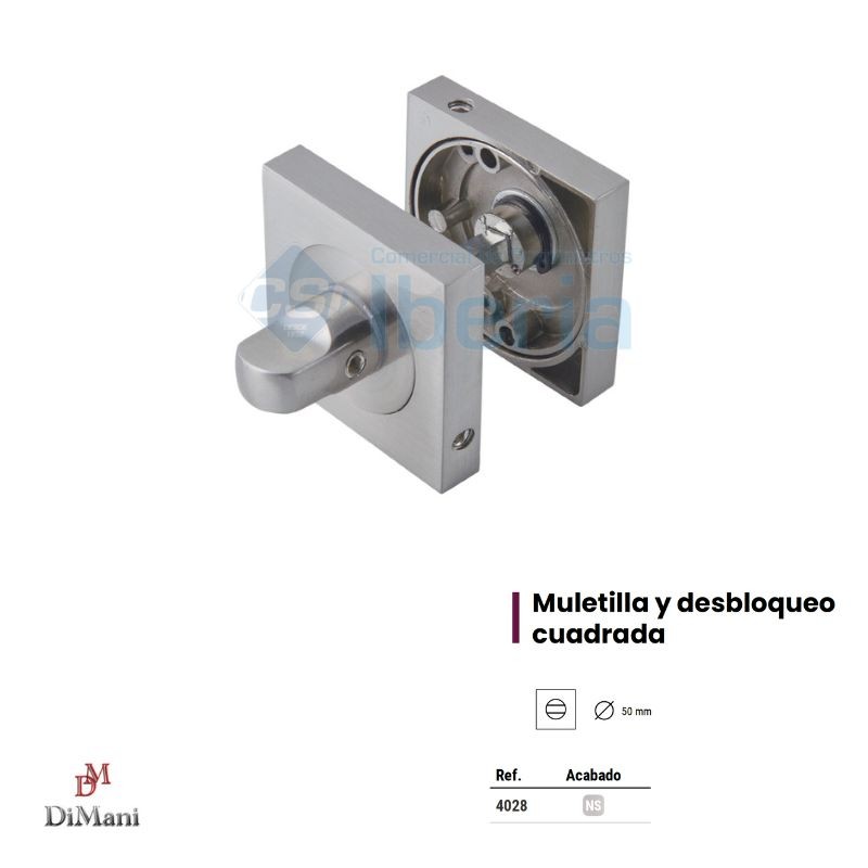 MULETILLA + DESBLOQUEO CUAD CROMO S 4028