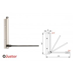 BRAZO MUELLE MB 56 PLATA 40KG JUSTOR