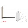 BRAZO MUELLE MB 56 PLATA 40KG JUSTOR