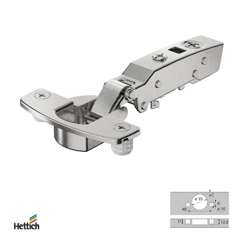 BIS SENSYS 8631 B12.5 TS53 95º 9090321 HETTICH