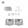 KIT 7055 CORREDERA CAZOLETAS CUAD NQ SAT