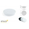 PASACABLES BLANCO Ø60mm 5123815 EMUCA