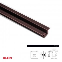 CARRIL ROLL 12 PVC 5Mts MARRON KLEIN