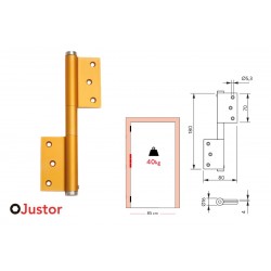 MUELLE PERNIO 57 ORO 5713.02 JUSTOR