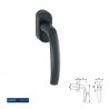 MANILLA VENTANA ATLANTA 0530 US952 32-42 F9714 NEGRO MATE HOPPE