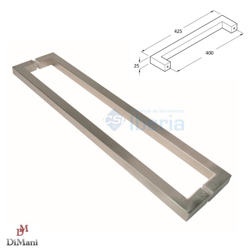 MANILLON JGO 3107 DOBLE CDA 25 /400 INOX